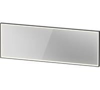 Espejo L-Cube de Duravit con iluminación, angular, 2000x700x67mm, aluminio grafito mate, LC7387049490100, Versión: con calefacción de espejo