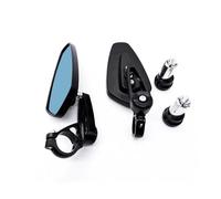 Espejo lateral ajustable Espejo Final Barra Manillar Motocicleta De 7/8 Pulgadas Para Ducati 999 Para Monster 696 600 797 821 Para Para Hypermotard 950(Negro)
