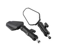 Espejo lateral ajustable Espejo Retrovisor Universal Para Motocicleta, Espejos Laterales Plegables Con Vista Panorámica Para Aventura, Para ADV Dirt Para Bicicleta De Calle