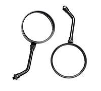 Espejo lateral ajustable Espejos Retrovisores Motocicleta 8/10MM Para Aprilia Para Pegaso 650 Para SR 50 Para Tuono Para ER6 Para ER6F Para VERSYS 650 1000(Black-short pole)