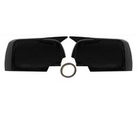 Espejo lateral carcasa 2 uds 2024 M Look cubiertas de espejo para X5 E53 1999-2006 tapas cubierta retrovisor negro brillante