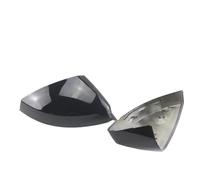 Espejo lateral carcasa Con Apariencia Fibra Carbono, Reemplazo Negro Brillante, Cubiertas Espejo Retrovisor Lateral, Tapa Para A3 S3 8V RS3 2013-2019, Tapas Asistencia