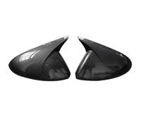 Espejo lateral carcasa Cubierta retrovisor puerta lateral fibra carbono, tapa carcasa para para Cruze 2017 2018, espejo ala, embellecedora bocina buey
