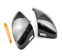 Espejo lateral carcasa Para A3 S3 8V RS3 2013 2014 2015 2016 2017 2018 2019 cubierta de la caja del espejo retrovisor diseño fibra carbono o negra