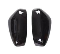 Espejo lateral carcasa Para CX-5 CX5 CX8 2017-2021 cubierta espejo retrovisor lateral coche tapa ala puerta Exterior vista trasera carcasa embellecedora fibra carbono