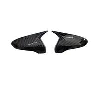 Espejo lateral carcasa Para Para Veloster 2018-2023 Cubierta Espejo Retrovisor Lateral Pegatina Tapa Ala Puerta Exterior Vista Trasera Caso Embellecedor