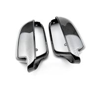 Espejo lateral carcasa Reemplazo completo negro brillante con Clips, tapas espejos laterales para puerta coche, cubierta espejo retrovisor para A4 A5 B8 A3 8P A6 C6 Q3