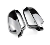 Espejo lateral carcasa Reemplazo completo negro brillante con Clips, tapas espejos laterales para puerta coche, cubierta espejo retrovisor para A4 A5 B8 A3 8P A6 C6 Q3