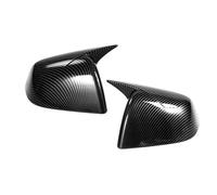 Espejo lateral carcasa Tapa cubierta espejo retrovisor lateral ala coche para Model Y 2020 2022 2023 con apariencia fibra carbono externo 2 uds accesorios