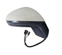 Espejo Lateral Completo Para VW Para Touareg 2011-2018 Plegado Memoria Antideslumbrante Señal Giro Calefacción Carcasa Vidrio Espejo Assy Conjunto Espejo Retrovisor Coche Conjunto Espejo Exterior(13 W