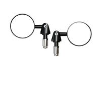 Espejo Lateral De 2 Espejos Retrovisores para Motocicleta, Redondos, 7/8", con Extremo Manillar Plegable, Universales(A Pair of Plane Mirrors)