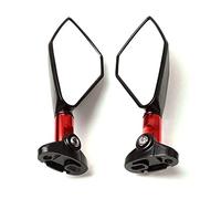 Espejo lateral de moto Para CBR929RR CBR954RR CB1000R Para CBR 1000 929 954 Para RR Espejo Universal Aluminio Para motocicleta Espejo Retrovisor Lateral Para moto Espejo Cristal Azul(2)