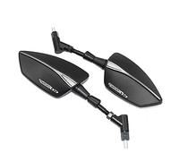 Espejo lateral de moto Universal 10mm Motocicleta Izquierda Derecha Espejos Retrovisores Carcasa Espejo Lateral Para R1200GS R1200 Para GS Para RT R1200RT(4)