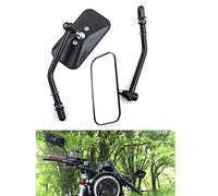 Espejo lateral de motocicleta Espejo retrovisor de motocicleta rectangular de 8 mm