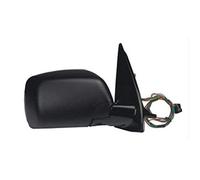 Espejo lateral derecho del pasajero VL150 sin pintar negro funciona con energía azul asférico calefactado exterior espejo retrovisor de repuesto compatible con BMW X5 E53 2000 2001 2002 2003 2004 2005