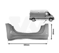 Espejo Lateral Derecho Para Renault Master II Kasten FD JD ED/HD/UD Iveco Daily