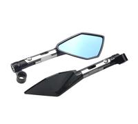 Espejo lateral Motorcycle Handlebar Rear View Mirrors Anti-glare Mirror(1)