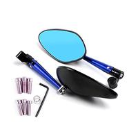 Espejo lateral Para KAWASAKI Z1000 Z 750 Para ER-6F Para R-6N Par De Accesorios Motocicleta Espejos Aluminio Espejo Retrovisor Izquierdo Y Derecho Marcha Atrás Llens(1)