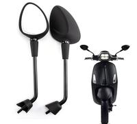 Espejo lateral para motocicleta E9 Espejo retrovisor adecuado para Sprint 50 125 150 2014-2022 para moto y scooter Tornillo de 8 mm (Negro B)
