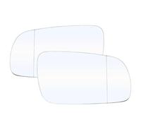 Espejo Lateral para VW para Jetta para Golf para Mk4 4 para Passat para B5 para Seat para Sharan 1999-2004 Espejo ala Vidrio Climatizado Clip Exterior Cristal Retrovisor(L+R)