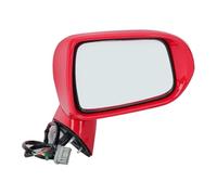 Espejo Lateral Retrovisor 5 Pines Ajuste Ángulo Eléctrico Lámpara Señal Giro Cubierta Lente De Vidrio Para FIT Para JAZZ 2005-2008 Para Ciudad IENQBVL(5pins right red)