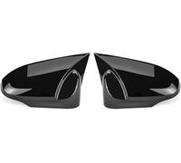 Espejo lateral Tapa de la cubierta del espejo retrovisor para Camry 2012-2017(Glossy black)