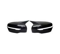 Espejo lateral tapa Para Nissan Para Qashqai 2 J11 Para X-Trail Para Rogue Para Pathfinder 2015-2019 Cubierta Retrovisor Lateral Retrovisor Cubierta(Black With Light)