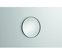 Espejo LED Alape SP. FR600.R1, redondo, ancho: 600mm, alto: 600mm, fondo: 40mm, regulable, 6744001899, Color: Negro Mate