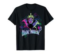 Espejo mágico ilustrado de la reina malvada de los villanos de Disney Camiseta