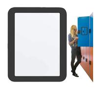 Espejo magnético - Espejo de casillero magnético, Armario de espejo de 5 x 7 pulgadas | Espejo magnético Fondo de pantalla para casilleros, baños, hogar, armario escolar, magnético deslumbrante