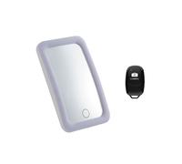 Espejo Magnético para Selfies con Luz LED, Gran Angular, con Ventosa y para Maquillaje.