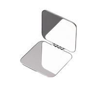 Espejo Magnético Plegable De Viaje Acero Inoxidable Diseño Caras Maquillaje Portátil Portátil Antioxidante