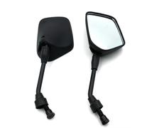 Espejo Manillar Compatible Con Suzuki 2 Uds. 10mm Negro Universal Espejos Retrovisores Laterales Para Motocicleta Accesorios Para Espejo Retrovisor De Motocicleta