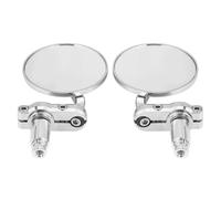 Espejo Manillar Compatible Con Yamaha Motocicleta 3 "redondo 7/8" 22 Mm Manillar Extremo Espejos Scooter E-Bike Espejo Retrovisor Moto Espejo Retrovisor Accesorios