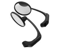 Espejo Manillar Espejo Retrovisor Lateral Para Motocicleta Tornillos 8 Mm Y 10mm, Espejos Retrovisores Redondos Universales Accesorio Actualización Para Retrovisor Motocicleta