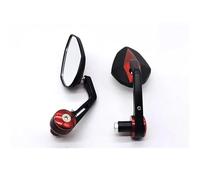 Espejo manillar Espejo Retrovisor Universal Para Motocicleta Para Aprilia, Para Pegaso 650 SR 50, Para RS660 RX125, 22mm(rojo)