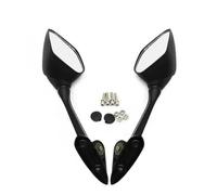 Espejo Manillar Espejos Laterales De Motocicleta Para NMAX155 Para XMAX 125 250 300 400 Para YZF Para R3 Para R25 Para R15 Espejo Retrovisor Ajustable(White lenses)