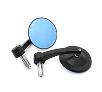Espejo Manillar Espejos Retrovisores De Motocicleta Espejos Laterales Redondos De 7/8 "para Manillar Accesorio De Actualización Espejo Retrovisor Motocicleta