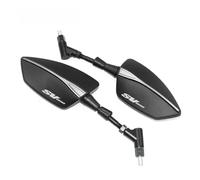 espejo manillar moto Para SV650 SV650X SV650S todos los años, espejos retrovisores ajustables para motocicleta, izquierdos, pieza de espejo lateral(Silver)
