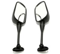 Espejo Manillar Para CBR600RR 2003-2016 Para CBR1000RR 2004-2007 Para CBR250R 2011-2015 2 Piezas De Espejos Retrovisores Izquierdo Y Derecho Negros Para Motocicleta Accesorios