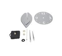 Espejo Material AcríLico Pegatinas de Pared de una Cara Estilo Moderno Relojes de Cuarzo de Pared DecoracióN para el Hogar Relojes de Pared Plata