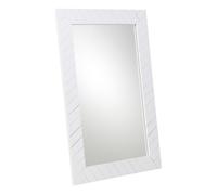 Espejo metal blanco 50x03x80