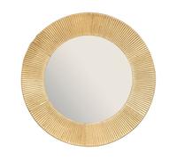 Atmosphera - Espejo Milda Metal - Oro - D90 cm