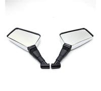 Espejo Modificado Espejo Retrovisor Lateral para Motocicleta para CFMOTO 150NK, 250NK, 450NK, 450MT, 800NK, 250CL, 450CL, Giratorio 360°.(Cromo)