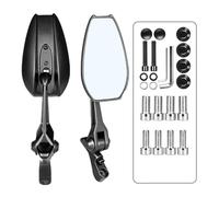 espejo moto Espejo Retrovisor Para Motocicleta Espejo Lateral Inverso Para Cagiva Para Mito 125 Para Raptor 650 1000 Para Canyon 500 SP525(STYLE1)