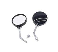 espejo moto Espejos Retrovisores Para Motocicleta, Espejo Lateral Universal Para Benelli, Para TNT150, Para TRK502, Para Aprilia, Para Pegaso 650, Para SR50(Negro)