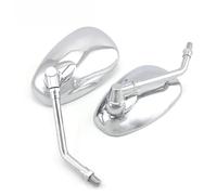 Espejo Moto Latera Espejo Retrovisor Cromado Para Motocicleta Compatible Con VT125 VT400 Para Shadow 400 CA125 CMX250 VT250