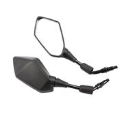 Espejo Moto Lateral Espejo Marcha Atrás Para CFMOTO Para 250NK Para 300NK Para 150NK Para 400NK Para 650NK Para 650MT Retrovisor Izquierdo Derecho(Black1)