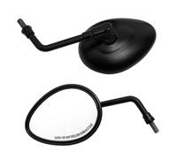 Espejo Moto Lateral Para Indian Para Chief Para Classic Para Chieftain Para Vintage Para Roadmaster Para Scout Para Bobber Espejo Retrovisor Motocicleta Espejos Moto Laterales(Matte Black)