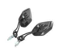 Espejo Moto Retrovisor Lateral Pares de Llama distintiva 8 mm 10 mm Espejo retrovisor Lateral para Motocicleta Scooter Ciclomotor Bicicleta(Snake Pattern)